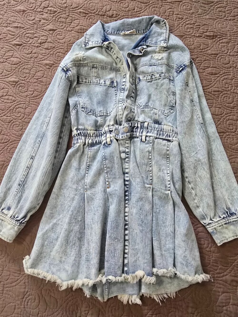 Saints & Hearts - Denim Dress